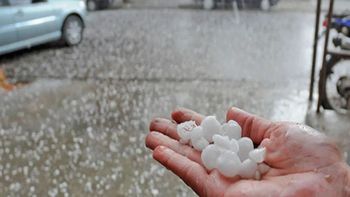 Alerta por posible caída de granizo en el conurbano bonaerense