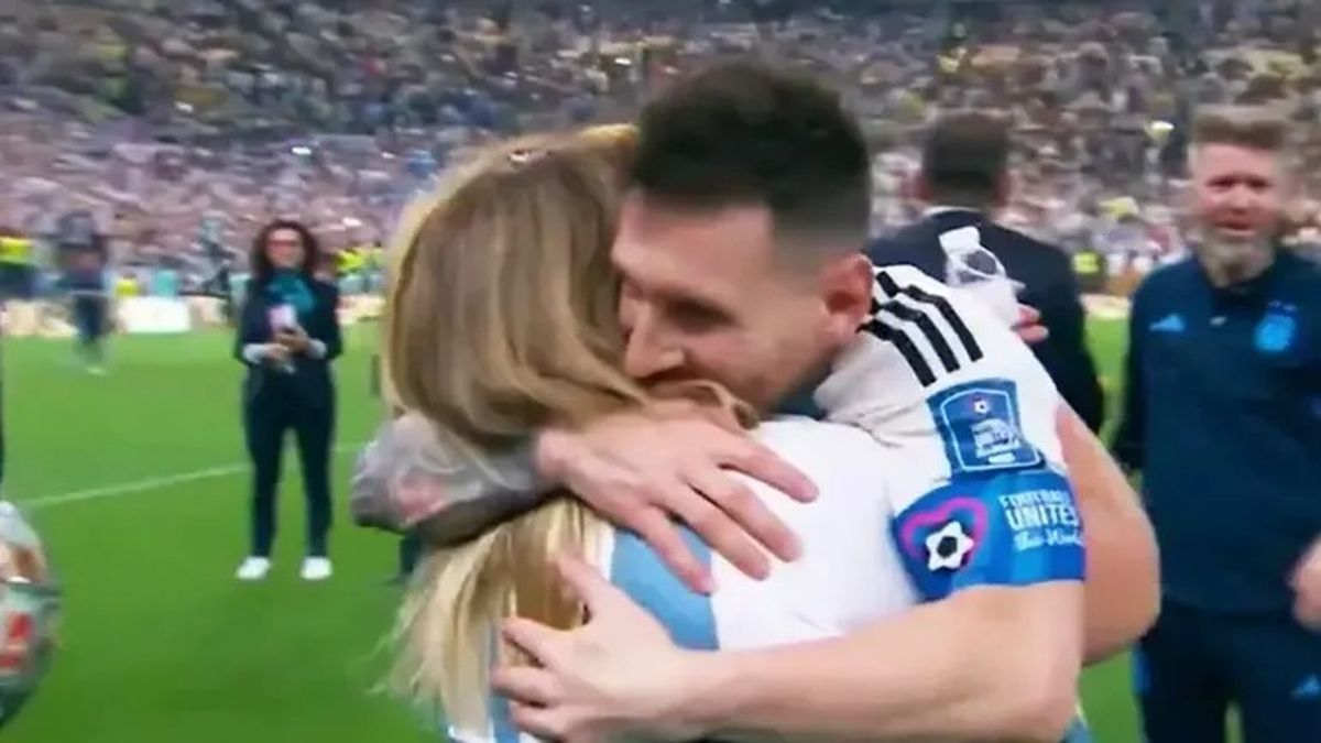 Reconocimiento a la cocinera de AFA y vecina de Ezeiza que abrazó a Messi tras la final del Mundial