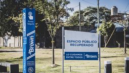 Glew: con asistencia de un tótem de seguridad, ayudaron a un vecino que tuvo un accidente en moto