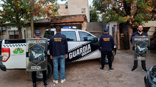 El Jagüel: siete detenidos por tenencia y venta de drogas