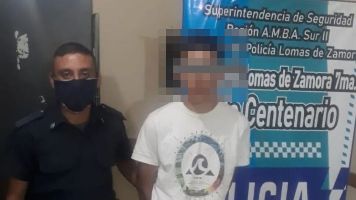 Uno de los detenidos por el homicidio en Villa Centenario.