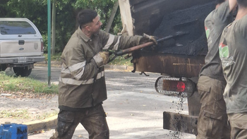 Monte Grande: continúan los trabajos de bacheo