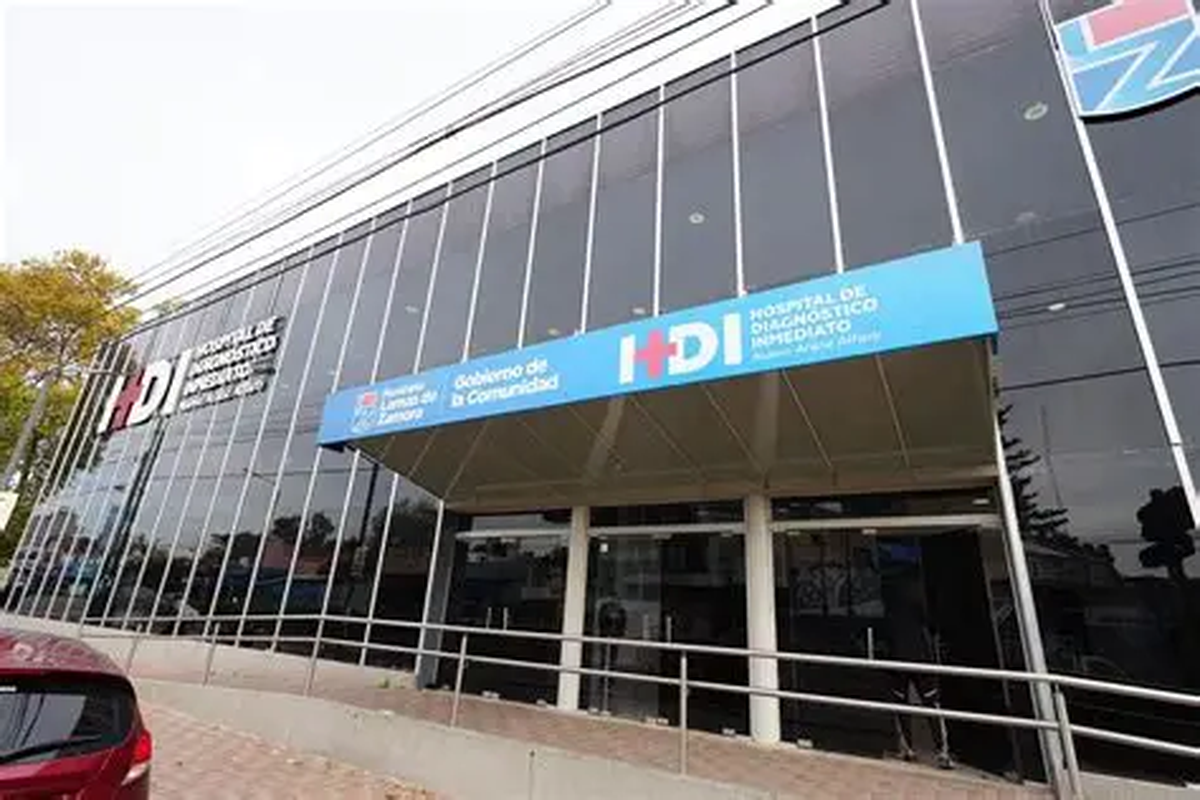 Los Hospitales de Diagnóstico Inmediato de Lomas funcionan durante la semana como puntos de vacunación contra el dengue. 