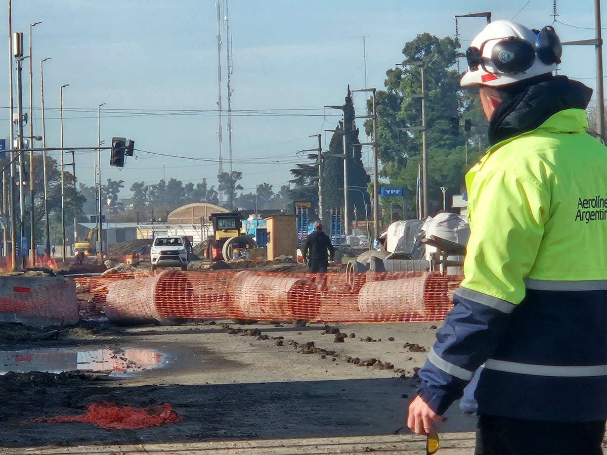 Cuando finalicen las obras en Burzaco se conectarán con las de Lomas de Zamora.