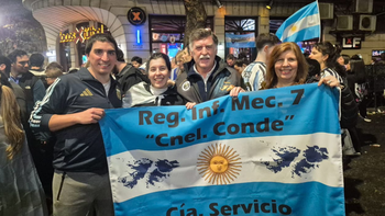 La emoción de los veteranos de Malvinas de Zona Sur tras la victoria: Empezamos a llorar cuando cantaron el himno