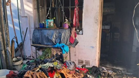 Incendio en una vivienda de Monte Grande: no hubo heridos