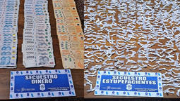 guernica: persecucion y secuestro de una gran cantidad de pasta base