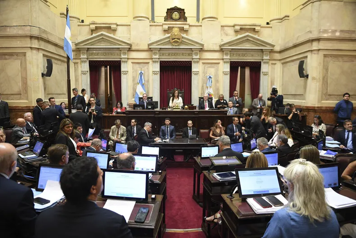 El Senado había dado media sanción a la reforma laboral la semana pasada. 
