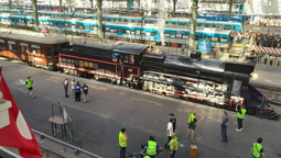 la locomotora a vapor de zona sur, protagonista de una pelicula del chino darin