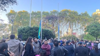 Esteban Echeverría celebró sus 113 años con un acto en Plaza Mitre