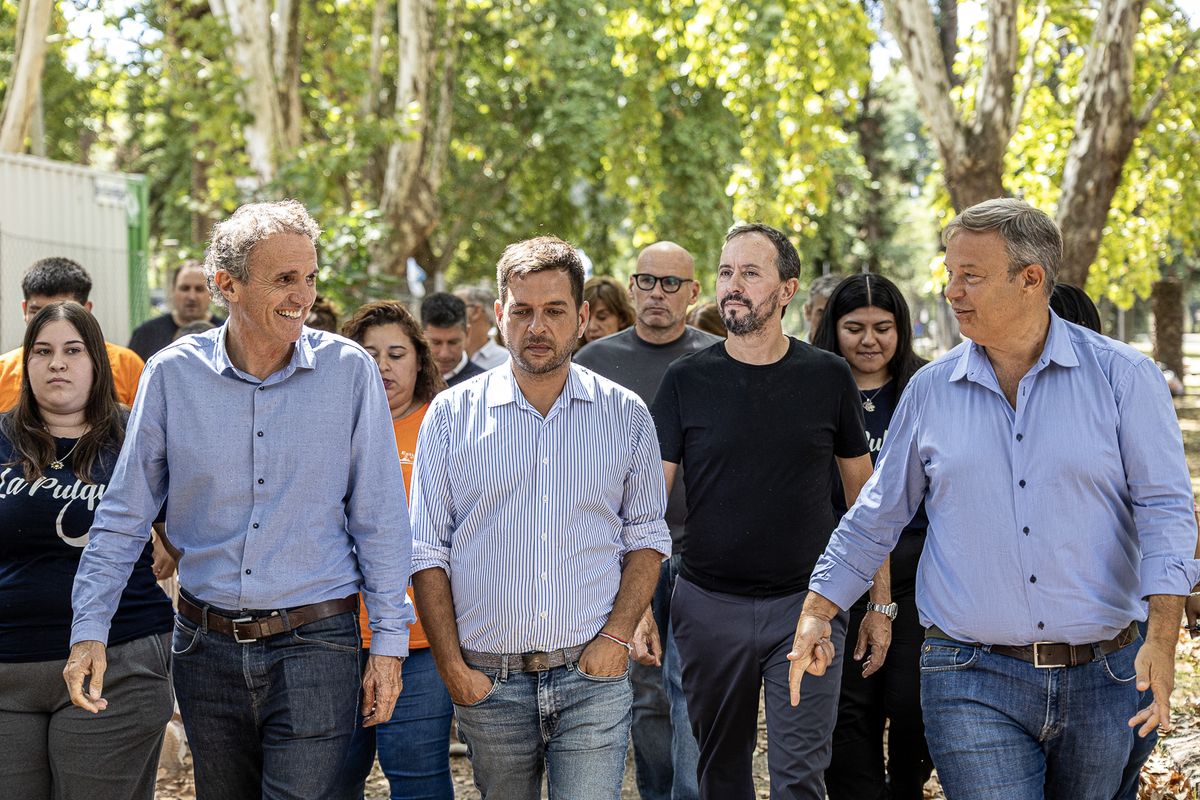 Autoridades provinciales y municipales recorrieron el predio.