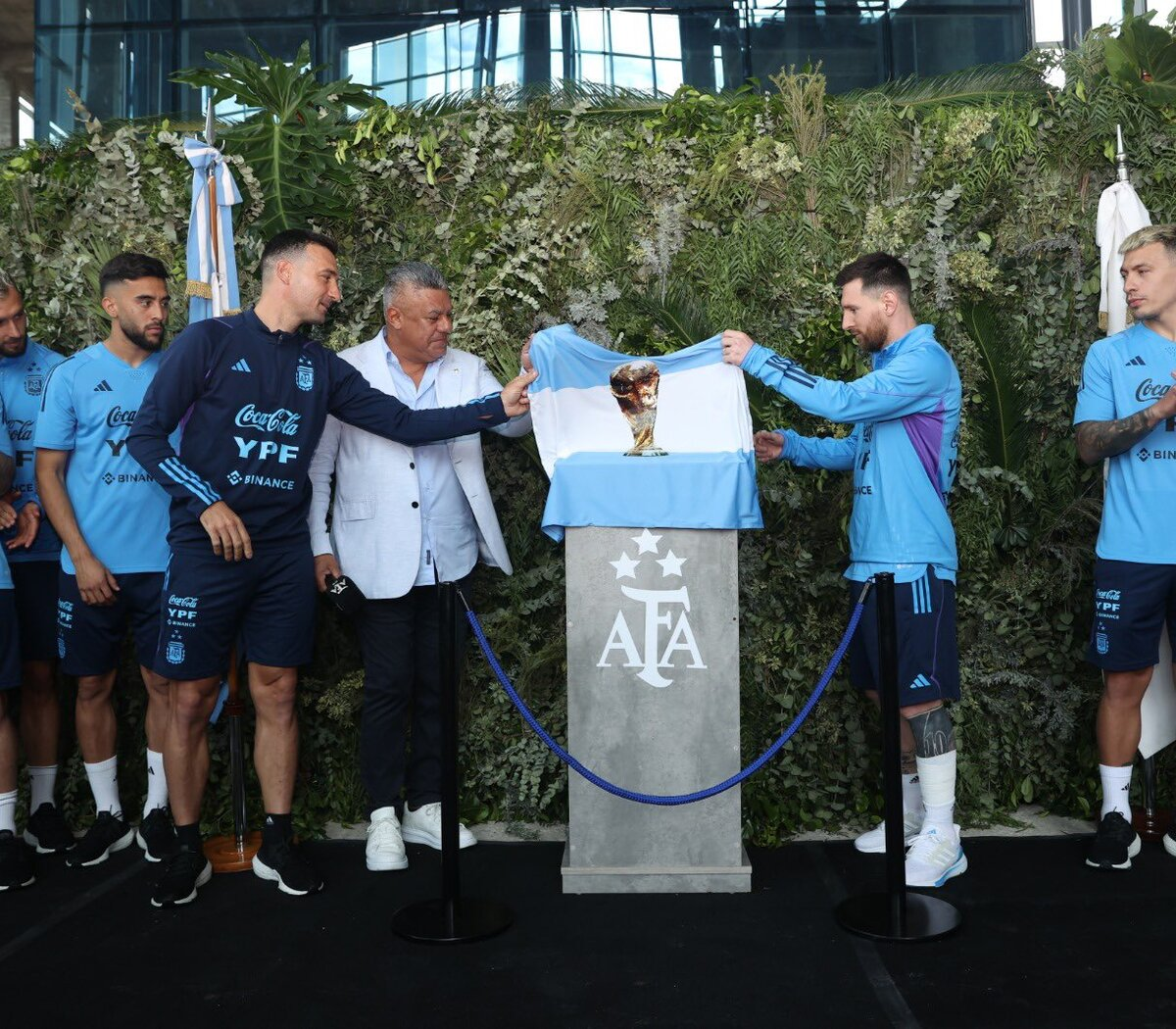 El predio de la AFA en Ezeiza fue bautizado con el nombre de Lionel Messi.