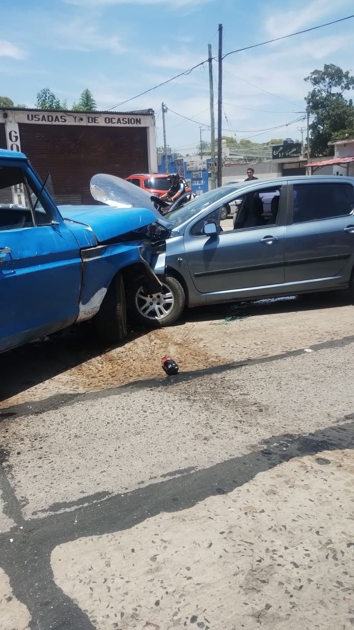 El accidente ocurrido en la localidad de Ministro Rivadavia, Almirante Brown. 