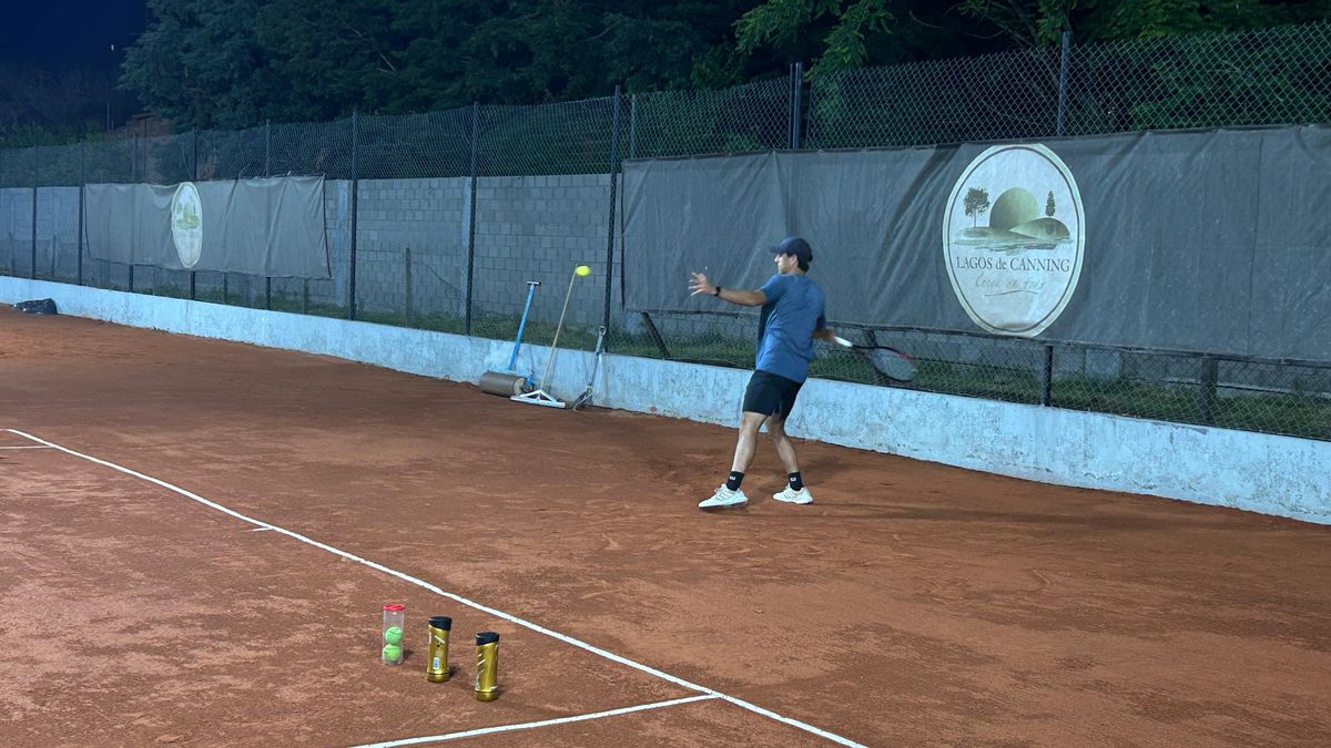 Así lucen las canchas de Tenis de Lagos de Canning