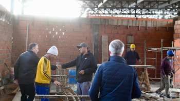 Esteban Echeverría: avanzan las obras en el polo educativo