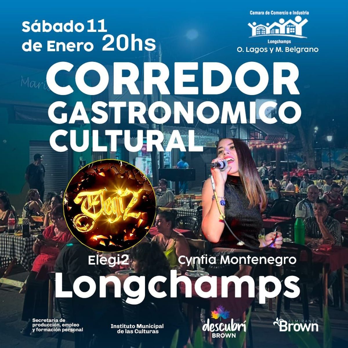 Llega el corredor gastrónomico y cultural a Longchamps