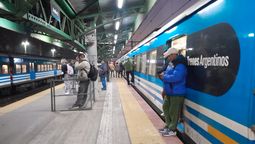 el tren roca funciona con demoras: hubo un accidente