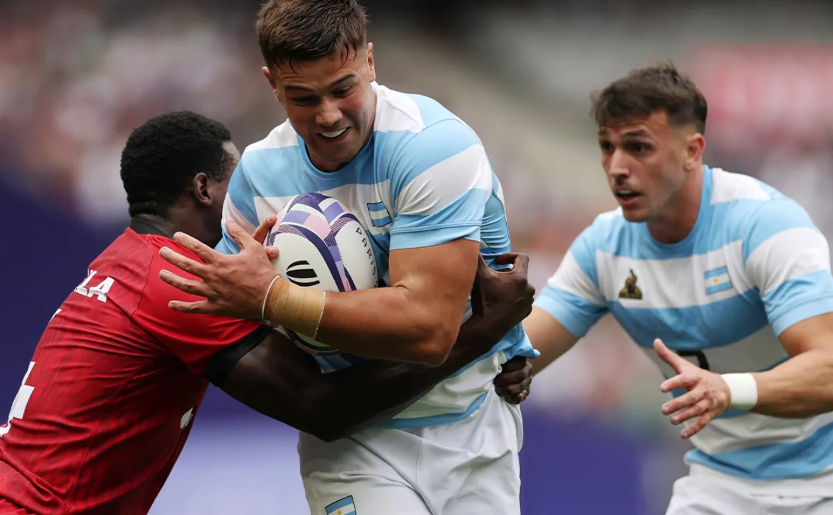 Los Pumas también sufrieron los silbidos al Himno durante su debut frente a Kenia. 