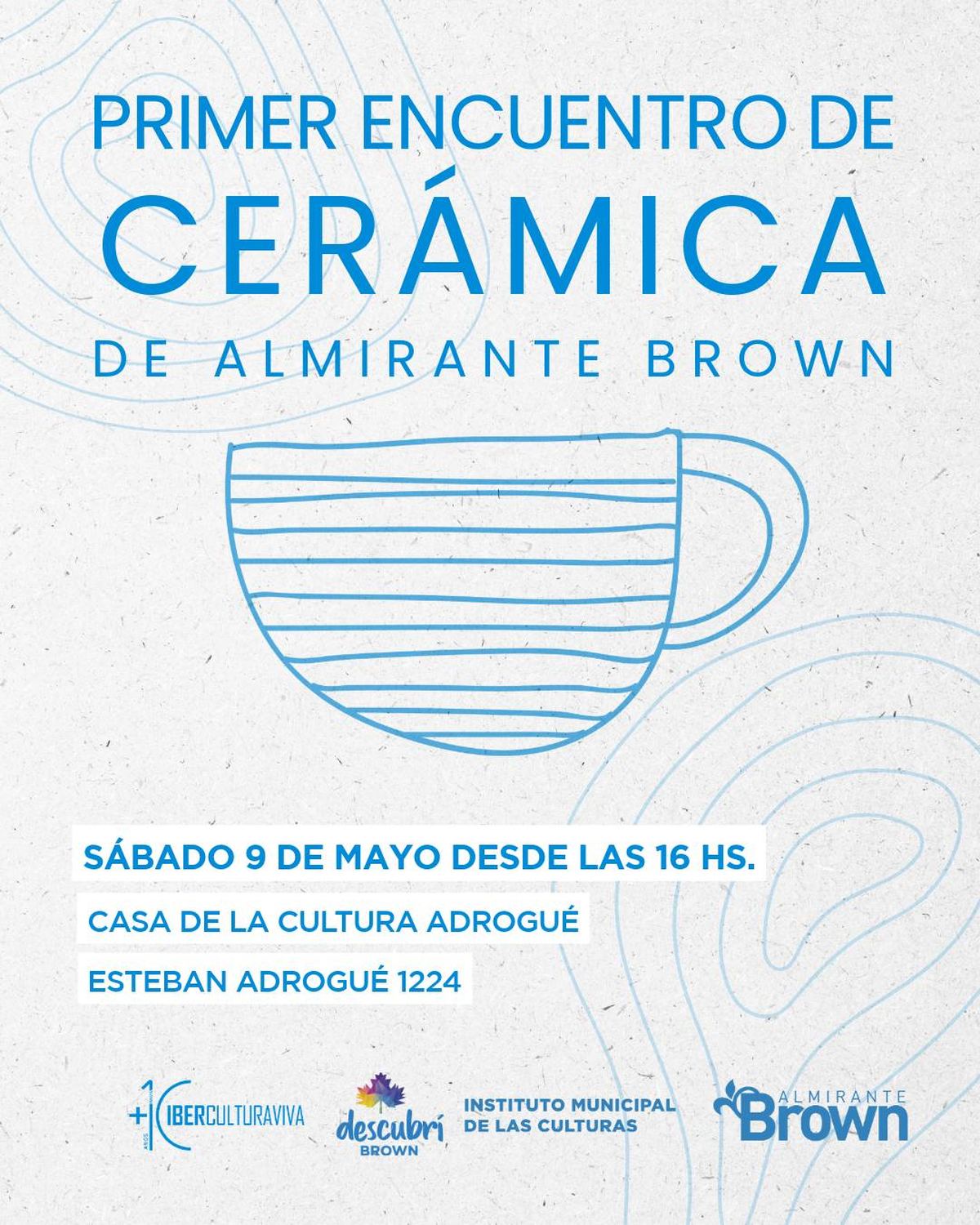 Flyer difundido por la Municipalidad de Almirante Brown. 